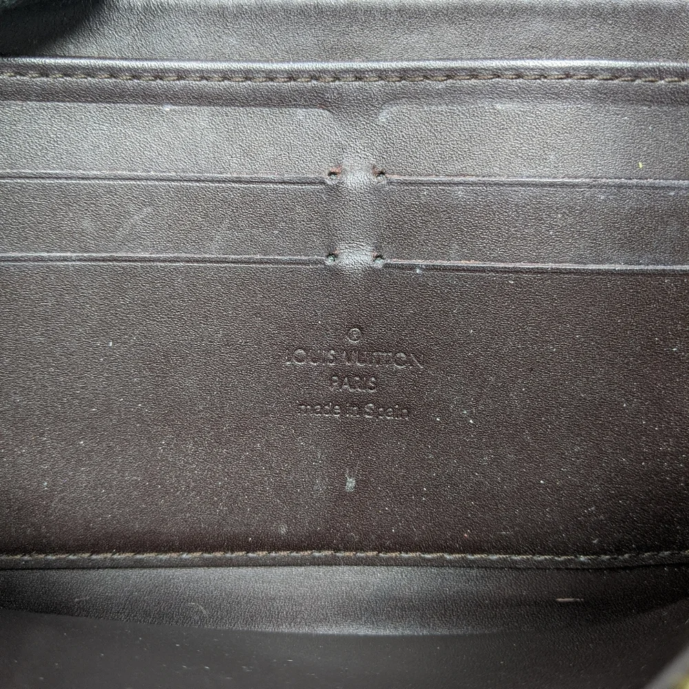 Louis Vuitton Monogram Vernis amaranth wallet zip - Picture 10 of 15